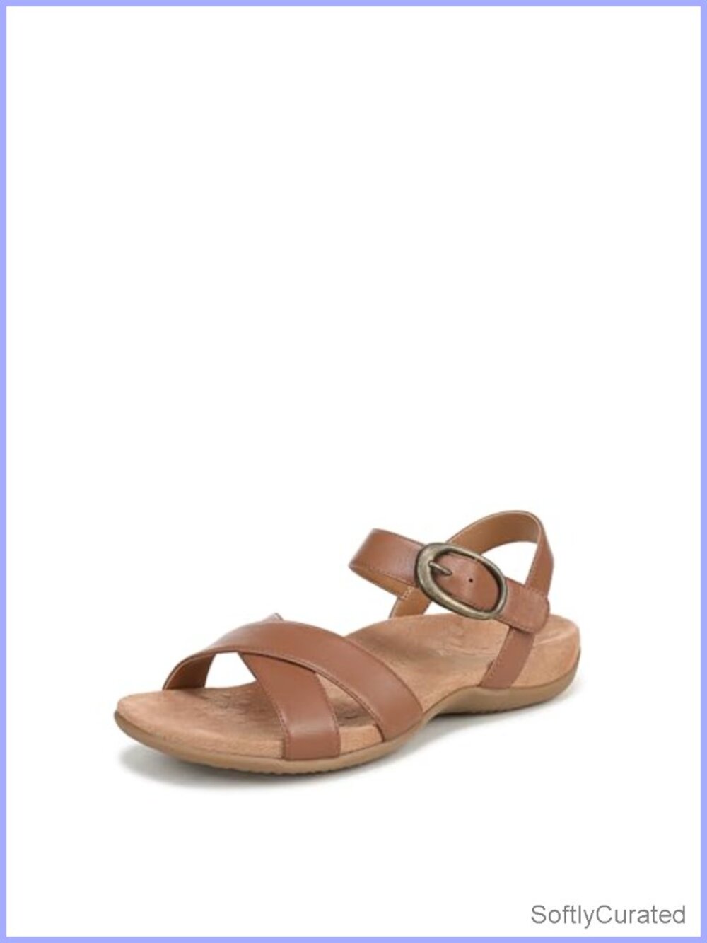 Vionic Ramsey Strappy Sandals Leather Comfort Open Toe Slingback